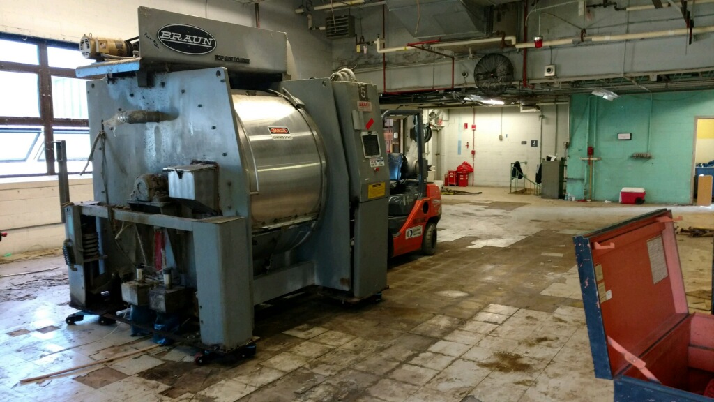 Project Laundry Equipment Removal